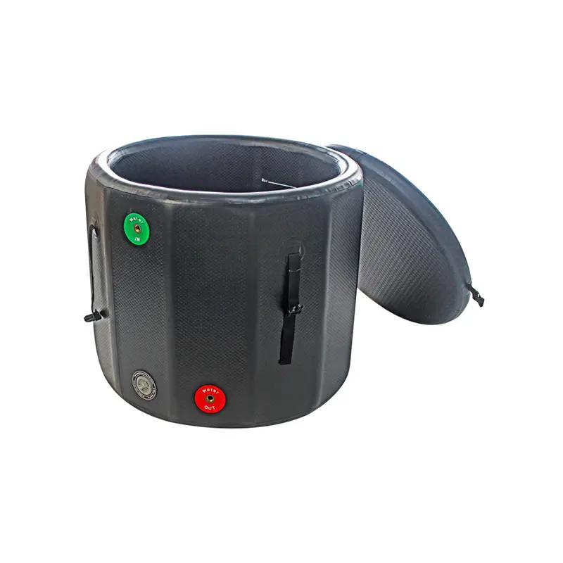 חבית קרח מתנפחת בקוטר 90 ס״מ ועומק 90 ס״מ