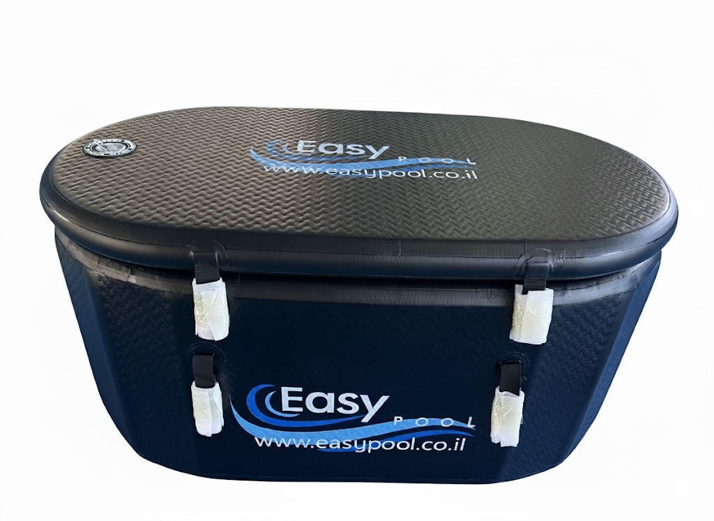 אמבטיית קרח מתנפחת  באורך 135 ס״מ ברוחב 70 ס״מ בעומק 60 ס״מ