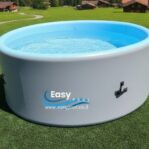 בריכת שחייה מתנפחת עגולה בקוטר 3 מטר ובעומק 1.2 מטר, טכנולוגיית Drop-Stitch – איכות מקצועית לבית ולחוץ