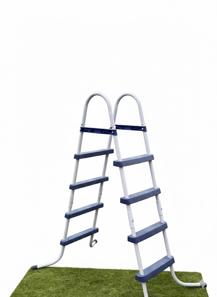 סולם לבריכה עד גובה 1.22