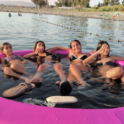 מצוף רביצה מתנפח Easypool בקוטר 2.4 מטר