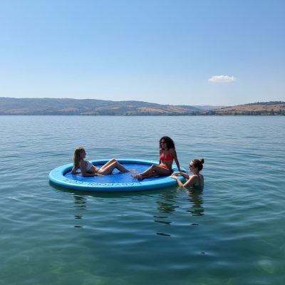 מצוף רביצה מתנפח Easypool בקוטר 3.2 מטר