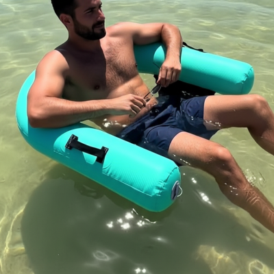 כיסא צף מתנפח קשיח Easypool