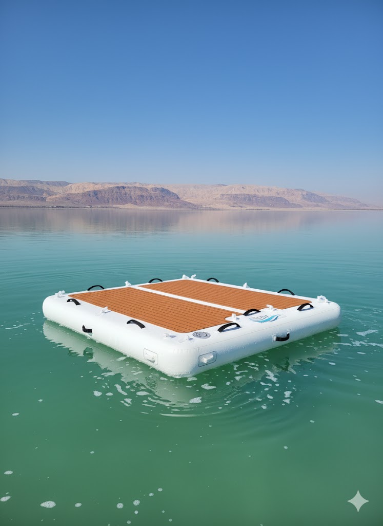 פלטפורמה מתנפחת יוקרתית 2*1.7 מטר