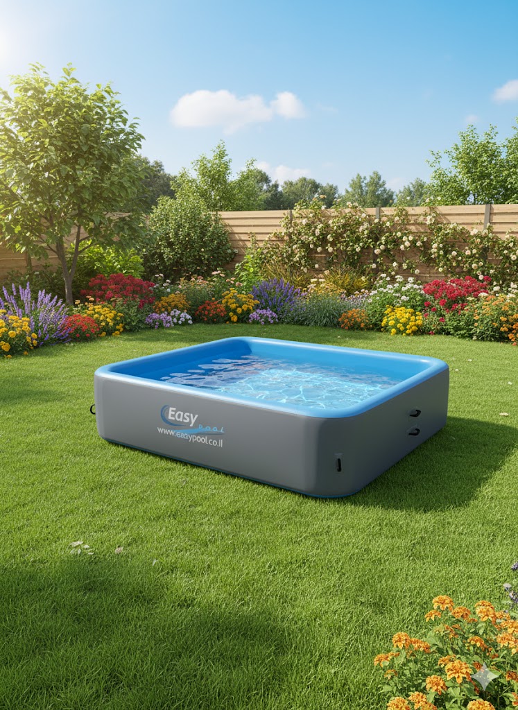 בריכת שחייה מתנפחת מלבנית באורך 3 מטר,רוחב 2 מטר ובעומק 0.8 מטר, טכנולוגיית Drop-Stitch – איכות מקצועית לבית ולחוץ בריכת שחייה מתנפחת מלבנית באורך 3 מטר,רוחב 2 מטר ובעומק 0.8 מטר, טכנולוגיית Drop-Stitch – איכות מקצועית לבית ולחוץ