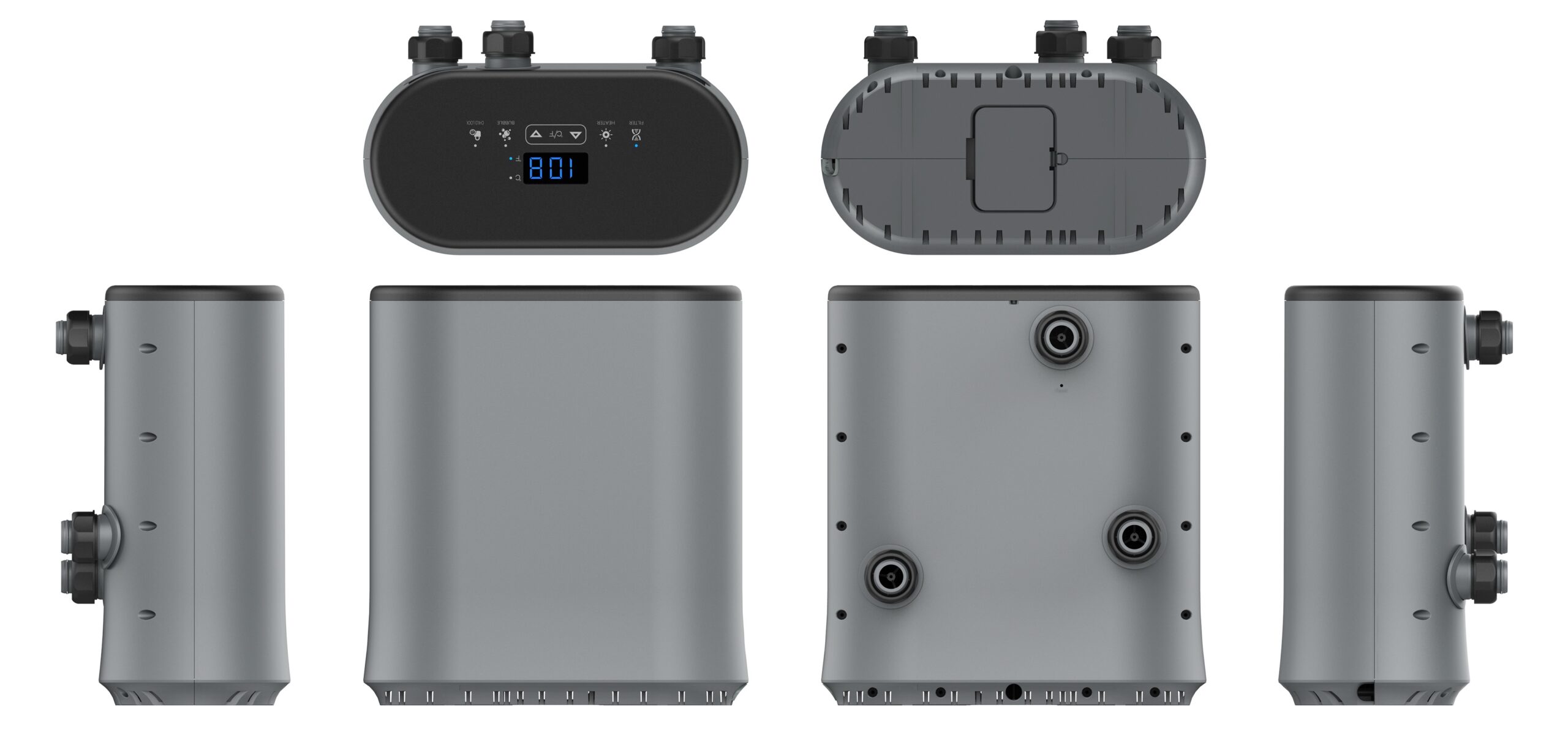 מנוע לג׳קוזי Easypool לחימום ובועות.