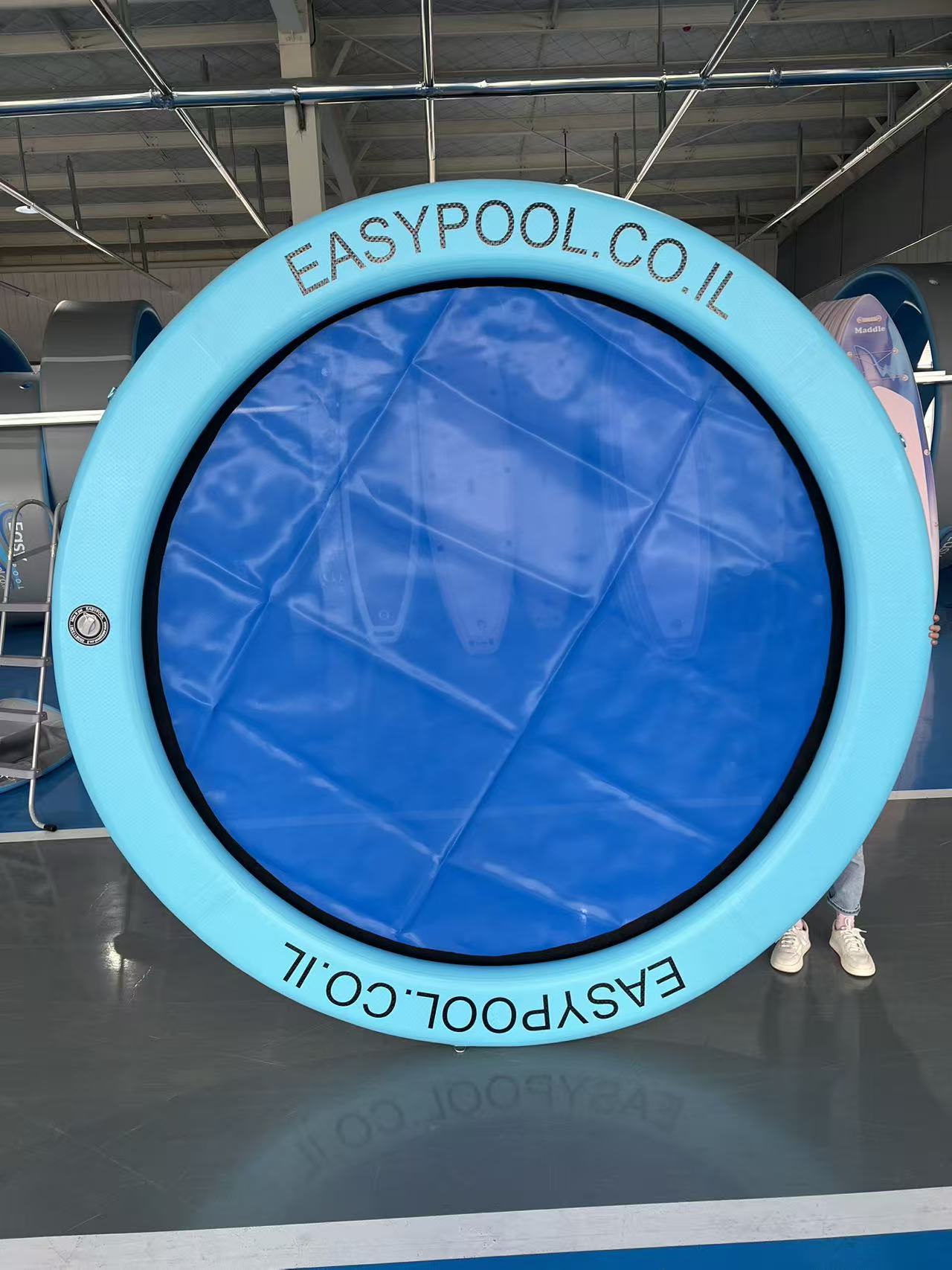 מצוף רביצה מתנפח בקוטר 2.4 מטר