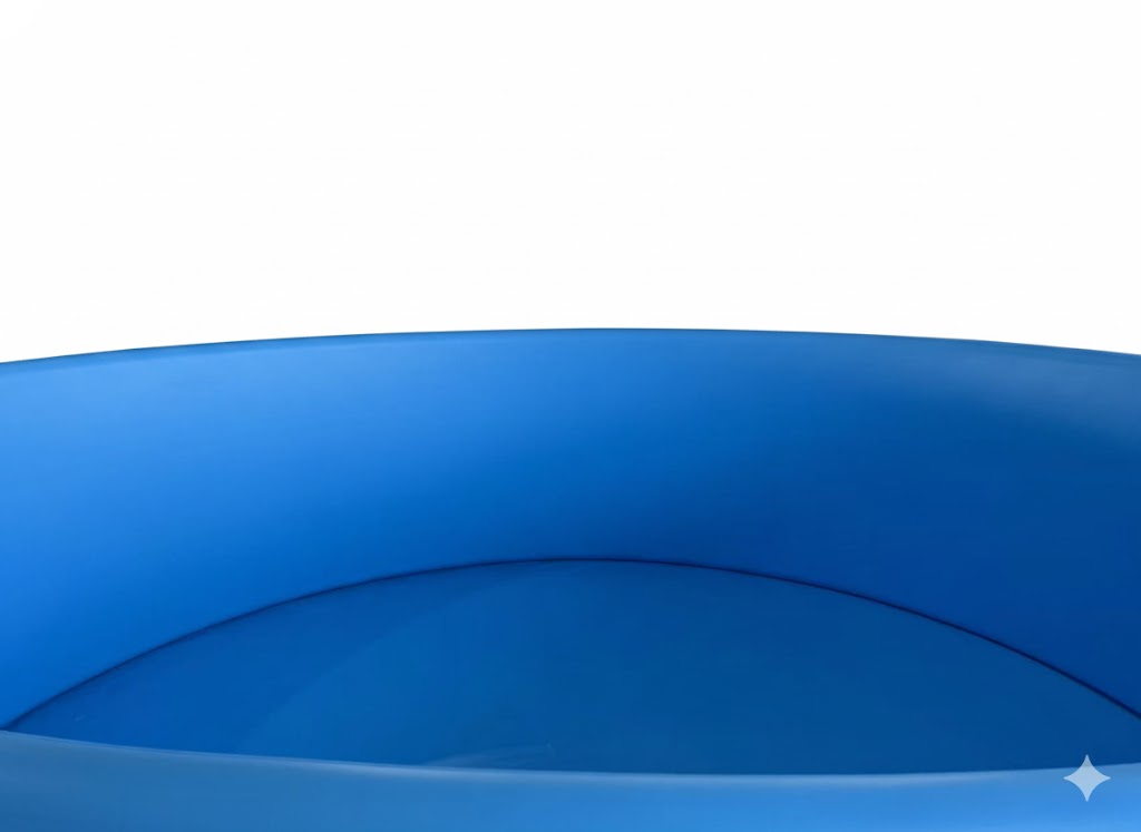 בריכת שחייה מתנפחת עגולה קשיחה Easypool בקוטר 4 מטר ובעומק 1.22 מטר, טכנולוגיית Drop-Stitch – איכות מקצועית לבית ולחוץ