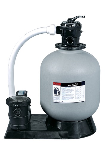 משאבה עם פילטר חול מוסטנג 8000